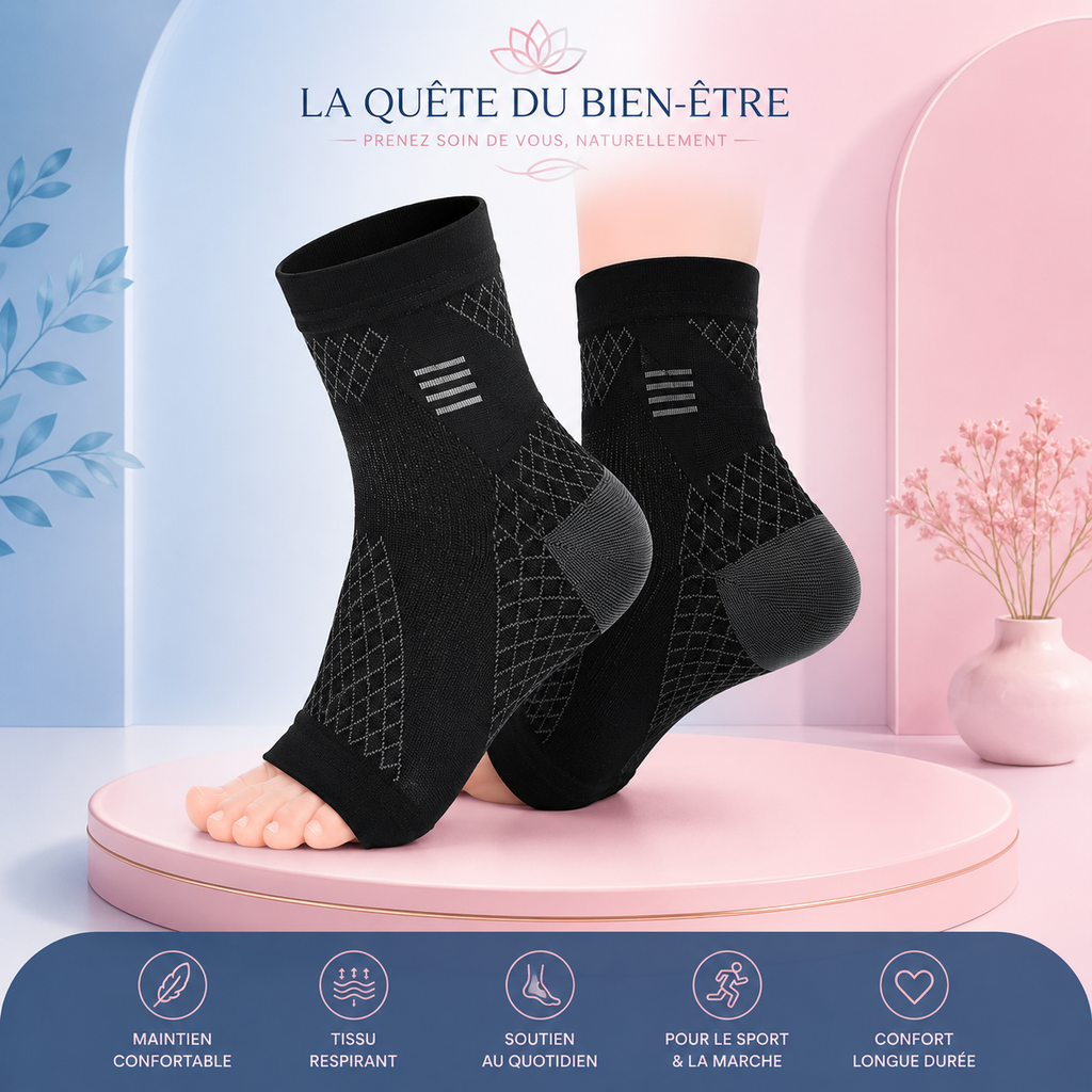 Chaussettes de Compression – Maintien & Confort au Quotidien
