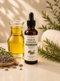 Huile de Ricin & Romarin Soin Capillaire Naturel