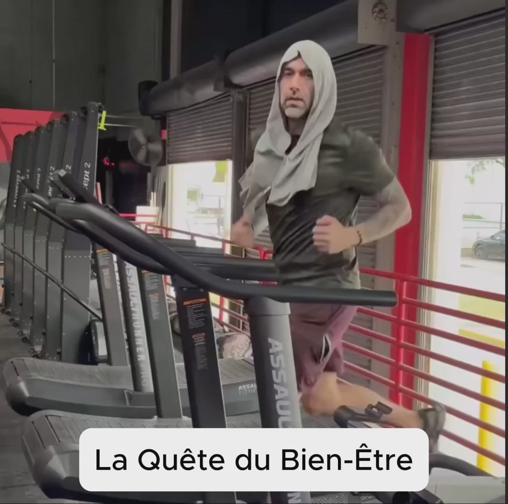 Serviette Rafraîchissante à Capuche – Fraîcheur Instantanée