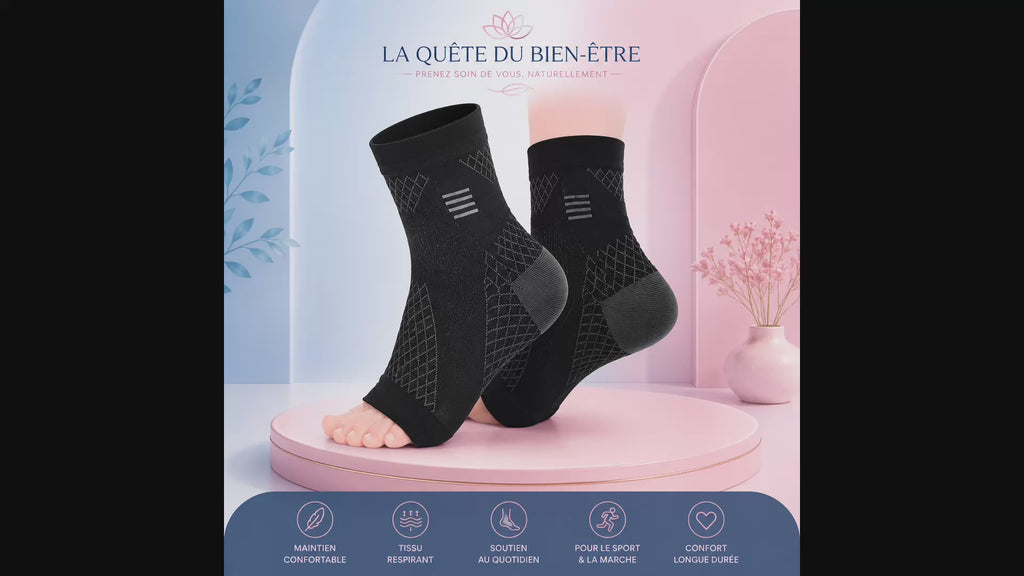 Chaussettes de Compression – Maintien & Confort au Quotidien
